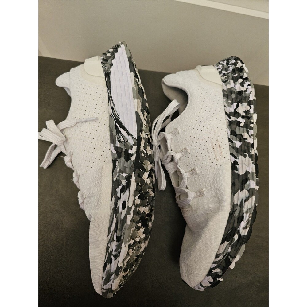 NOBULL Womens White Camo Knit Trainer Crossfit Gym Shoes Size 9 M / W 7.5 - Picture 5 of 11